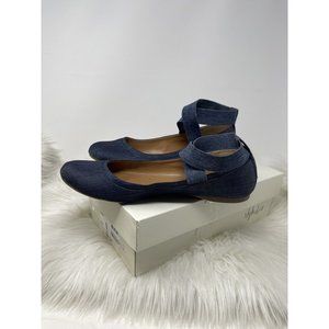 Style & Co Women’s Indigo Elastic Straps Beaaf Round Toe Slip On Flats 10 M